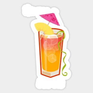 Make mine a Mai-Tai Sticker